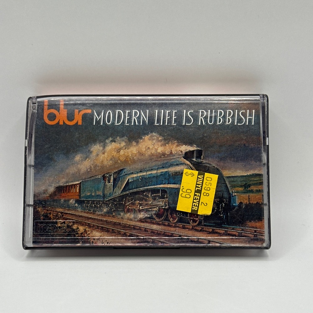 Blur Modern Life Is Rubbish Cassette Tape 1993 SBK Records K4-89442 Britpop